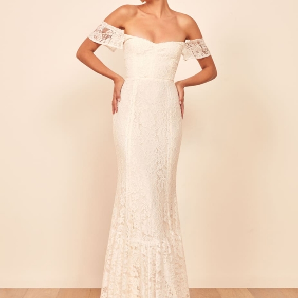 Reformation Dresses & Skirts - Reformation: Merlot Wedding Dress